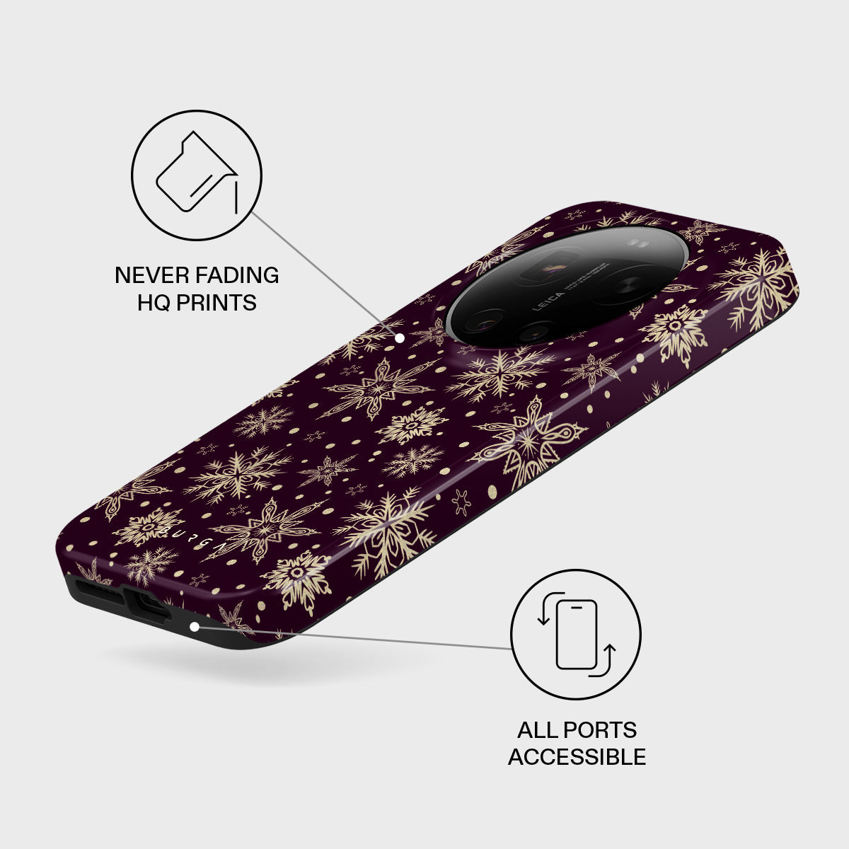 Sleeping Beauty - Snowflakes Xiaomi 17 Ultra Case