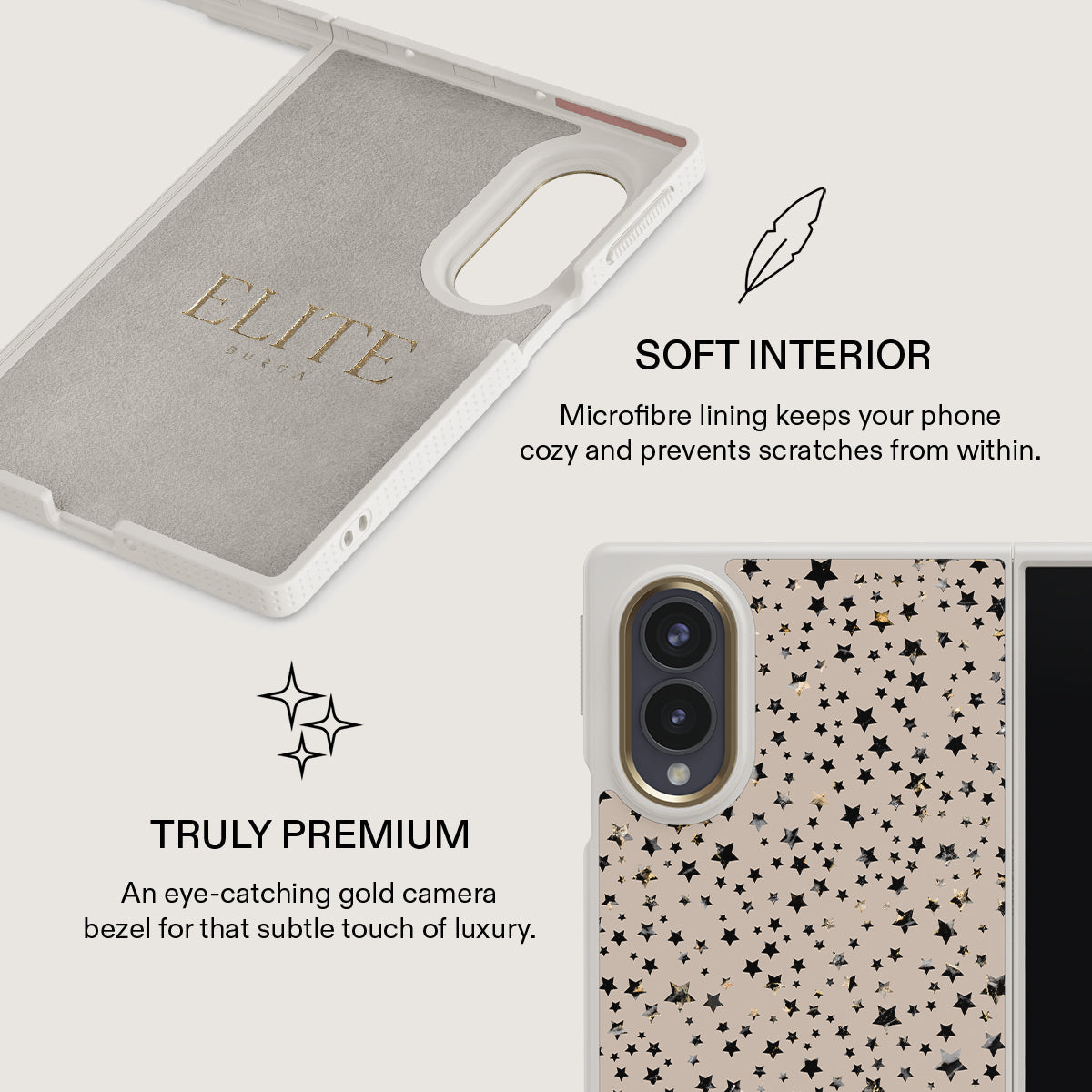 Sparkling Tiara - Stars Samsung Galaxy Z Fold 8 Case