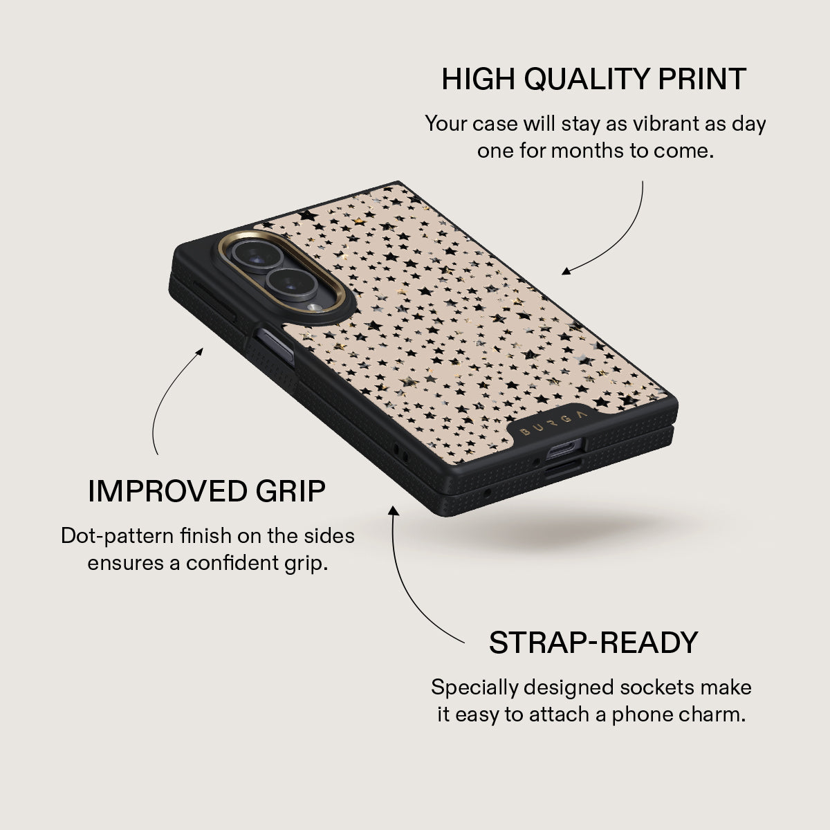 Sparkling Tiara - Stars Samsung Galaxy Z Fold 8 Case