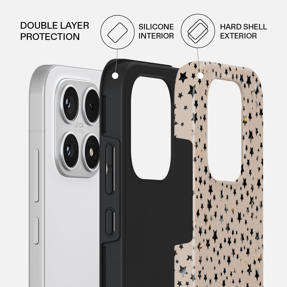 Sparkling Tiara - Stars Xiaomi 17 Case