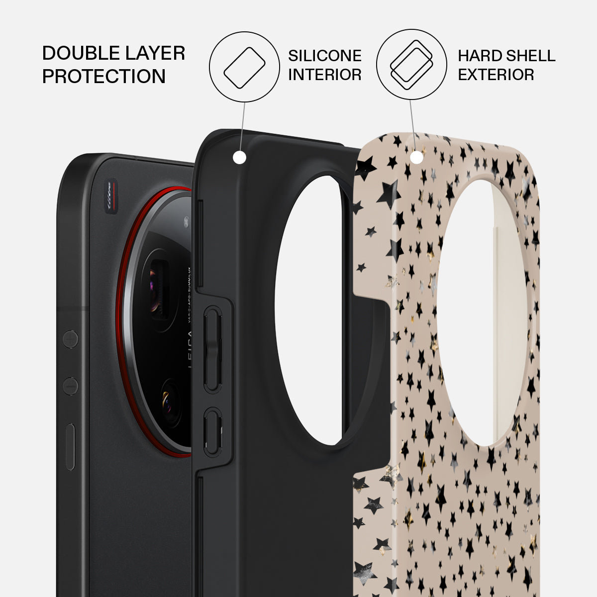 Sparkling Tiara - Stars Xiaomi 17 Ultra Case
